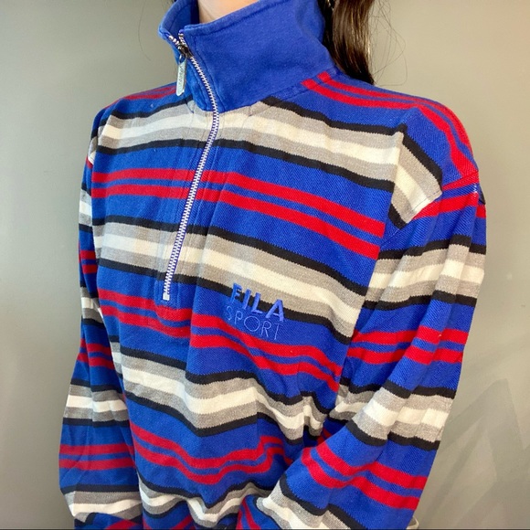 Vintage Fila Half Zip - Picture 1 of 4